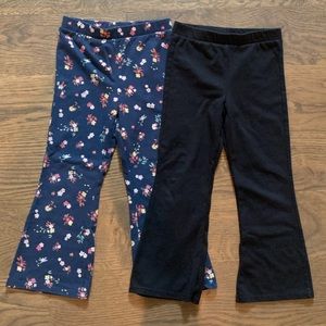Set of 2 Garanimals flare leggings size 4T